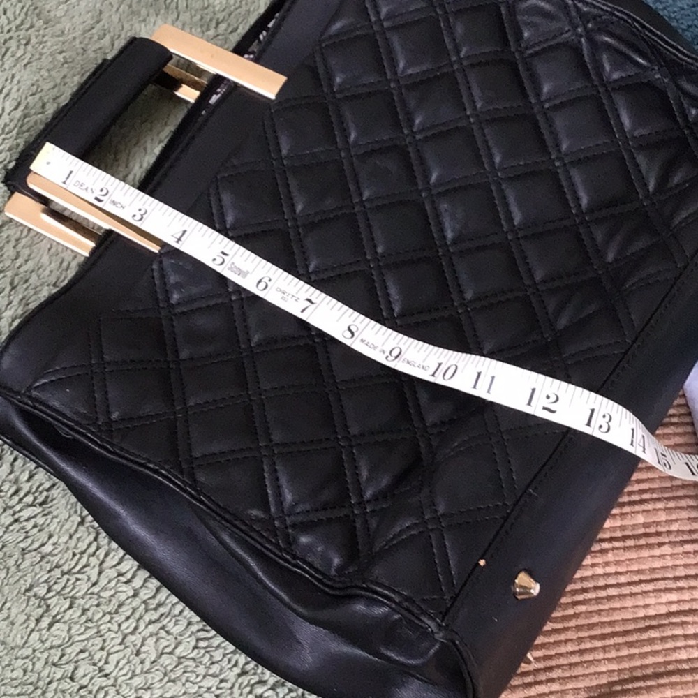 ♦️♦️Black faux leather hand bag♦️♦️ - Picture 4 of 6